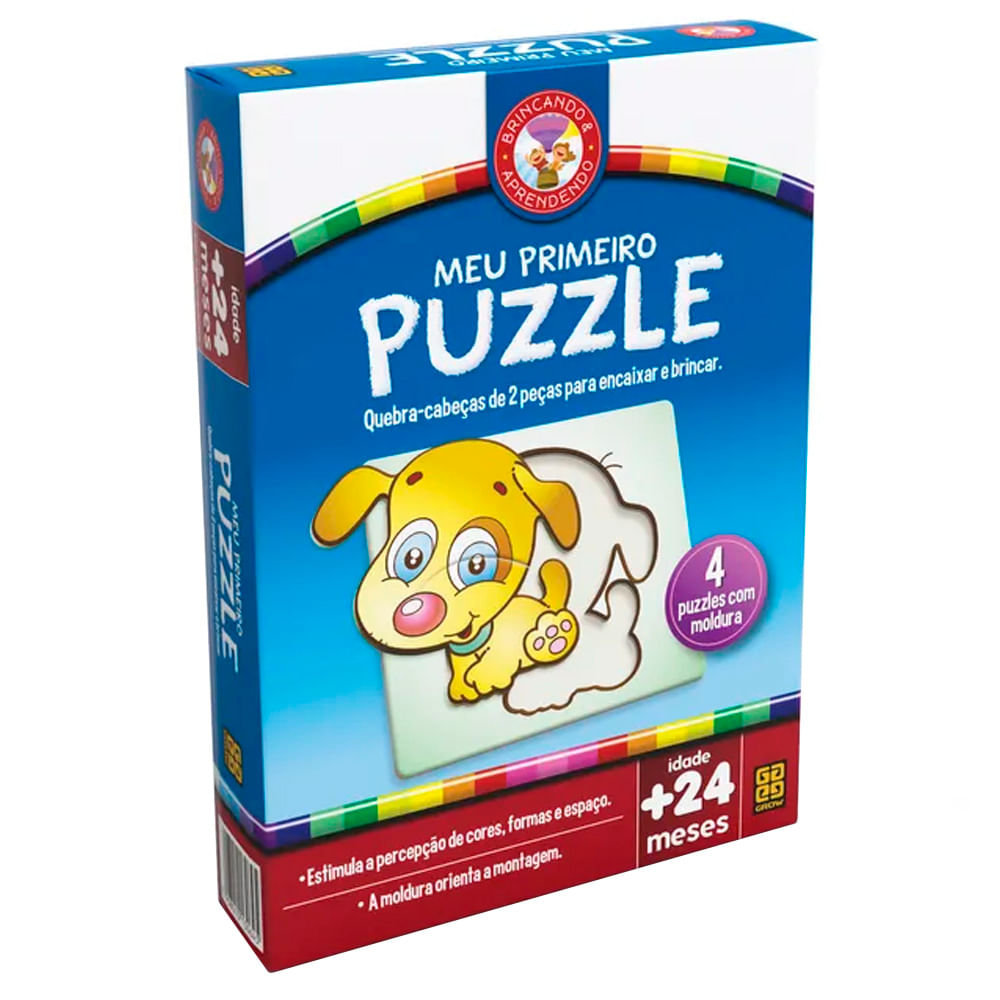 Jogo Meu Primeiro Puzzle - Loja Grow