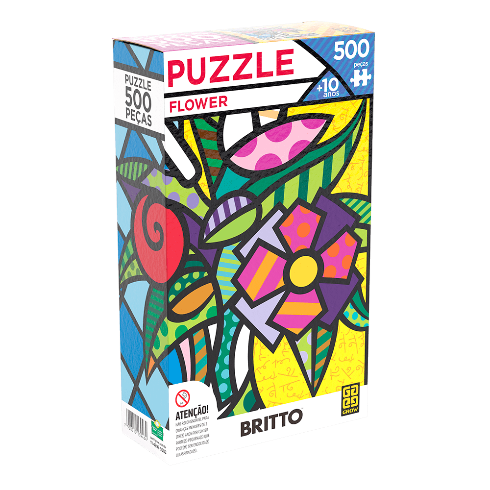 Puzzle 500 peças Duplo - Skylines Cosmopolitas - Loja Grow