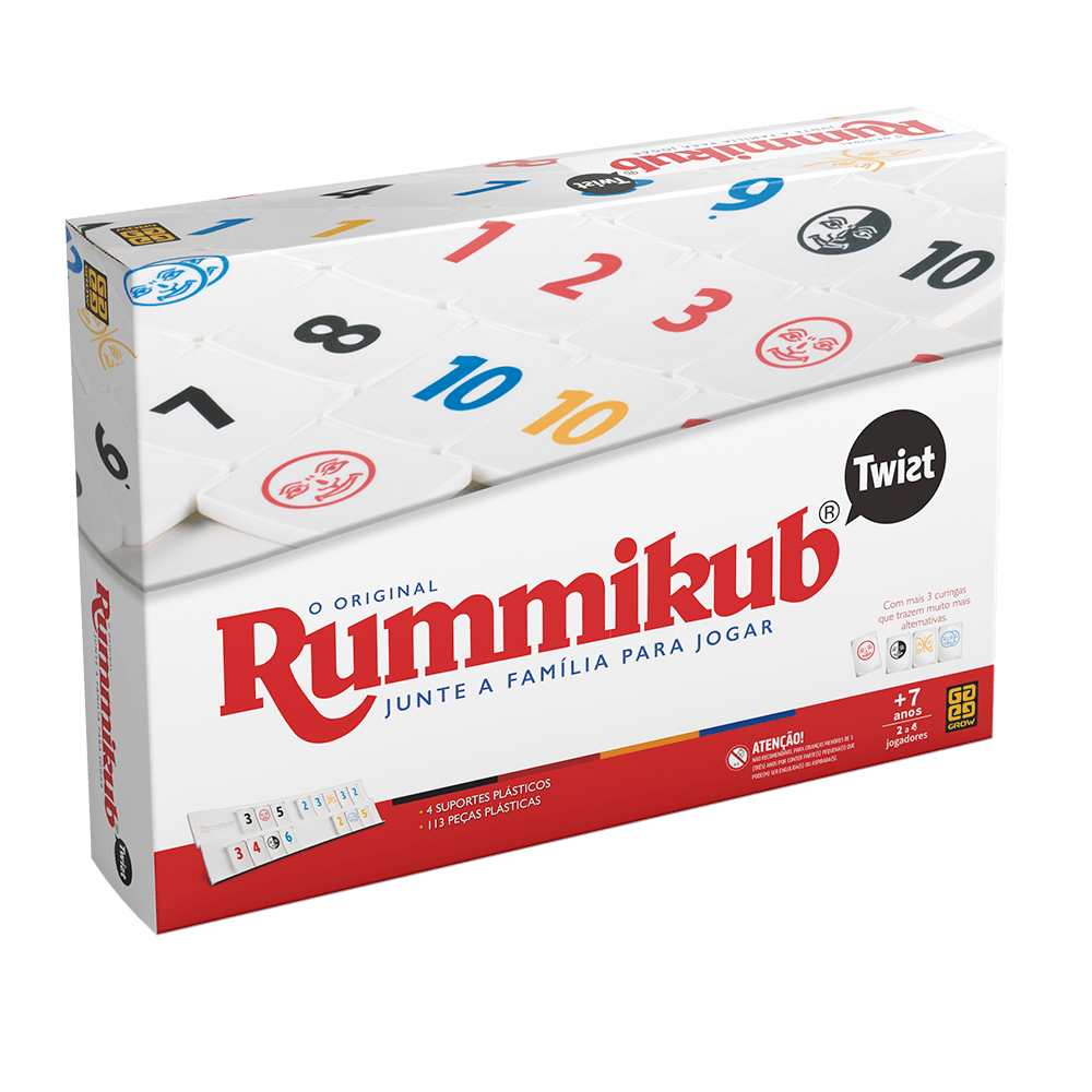 Jogo Rummikub Twist - Loja Grow