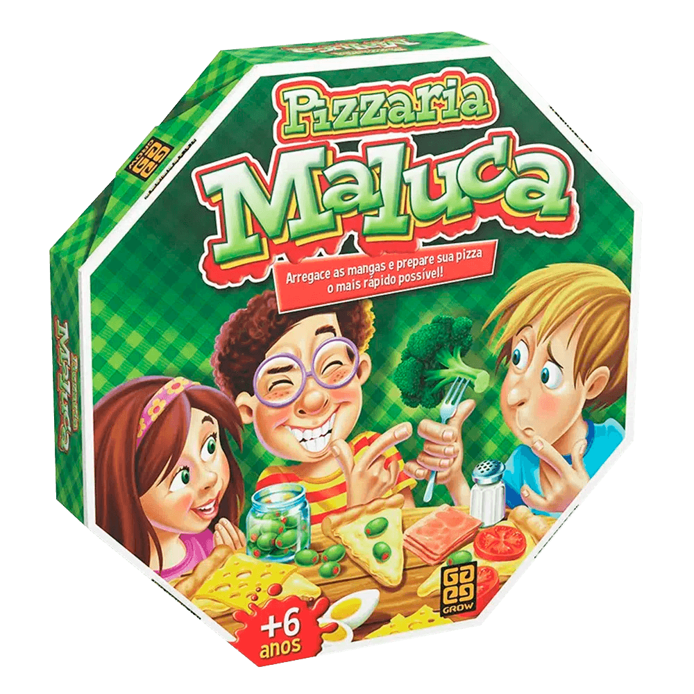 Jogo Pizzaria Maluca - Loja Grow