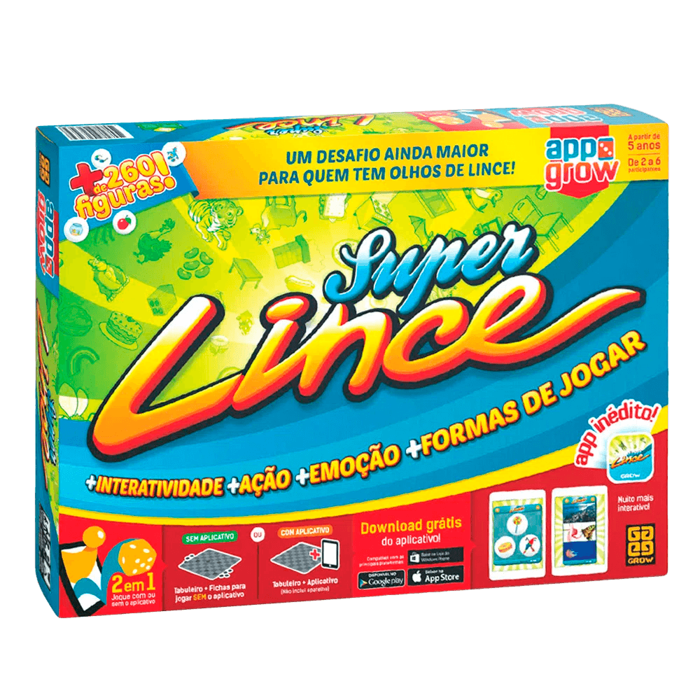 Jogo Super Lince App - Loja Grow