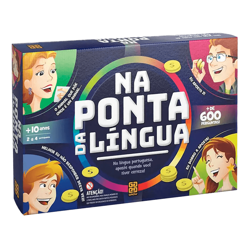 Jogo Na Ponta da Língua - Loja Grow