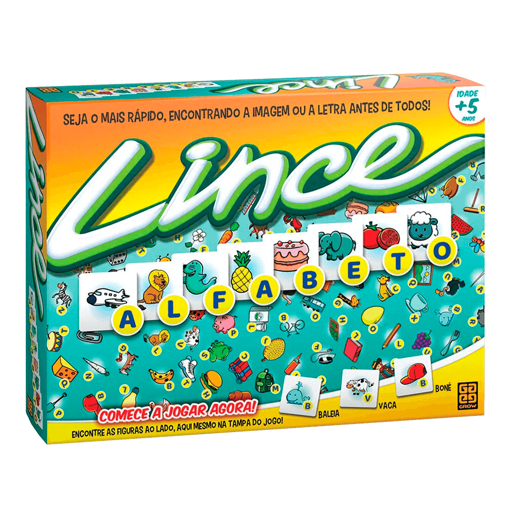 Jogo Lince Alfabeto - Loja Grow