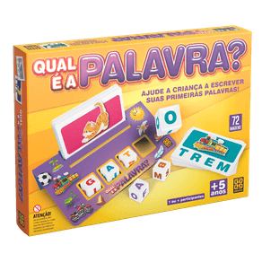 Forma palavras: jogo educativo