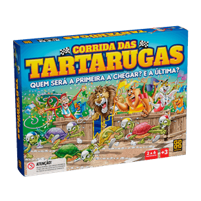 Jogo de Tabuleiro Corrida das Tartarugas - Loja Grow