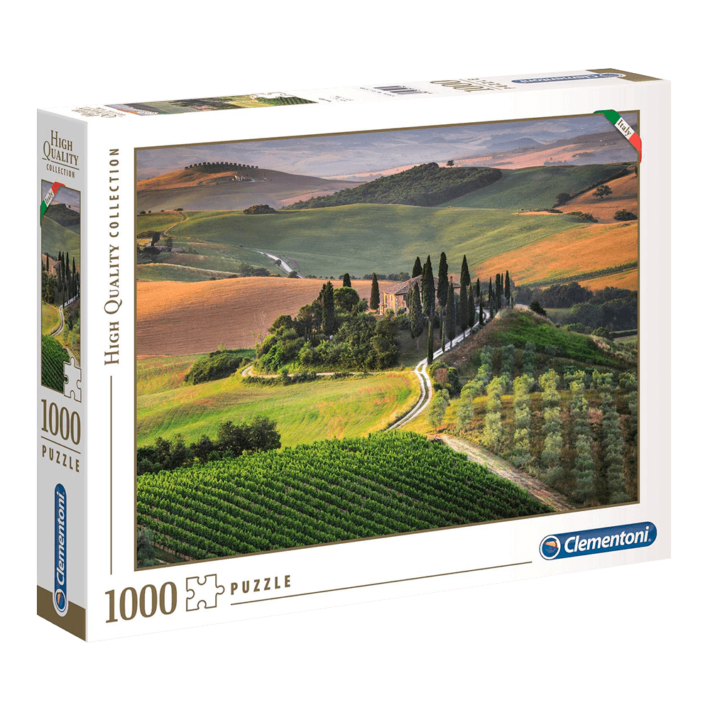 Quebra-Cabeça - 1000 Peças - Toscana - Itália - Grow