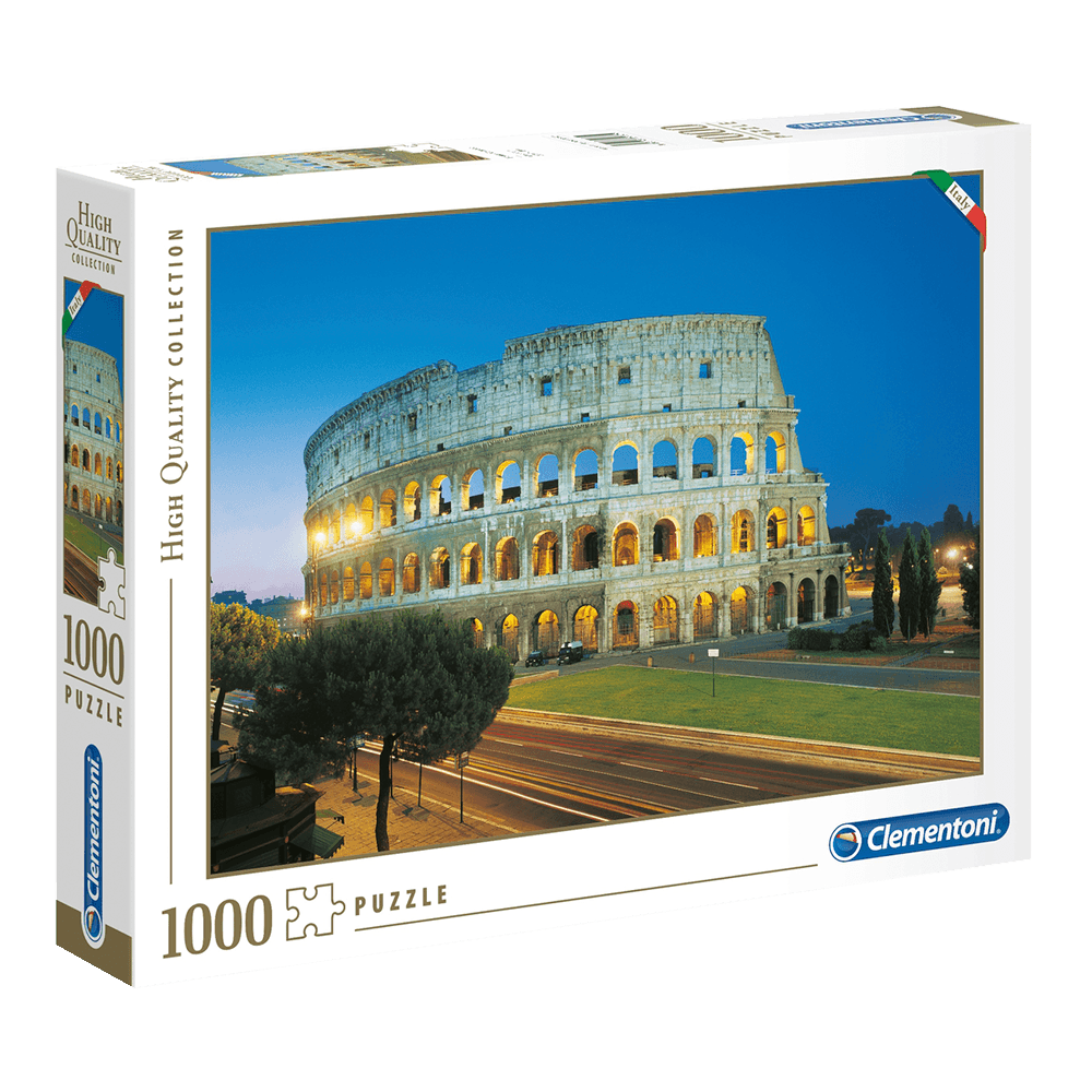 Jogo Puzzle Quebra Cabeça Coliseu Roma 500 Peças País Itália