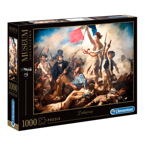 Puzzle-1000-pecas-Delacroix---A-liberdade-guiando-o-povo