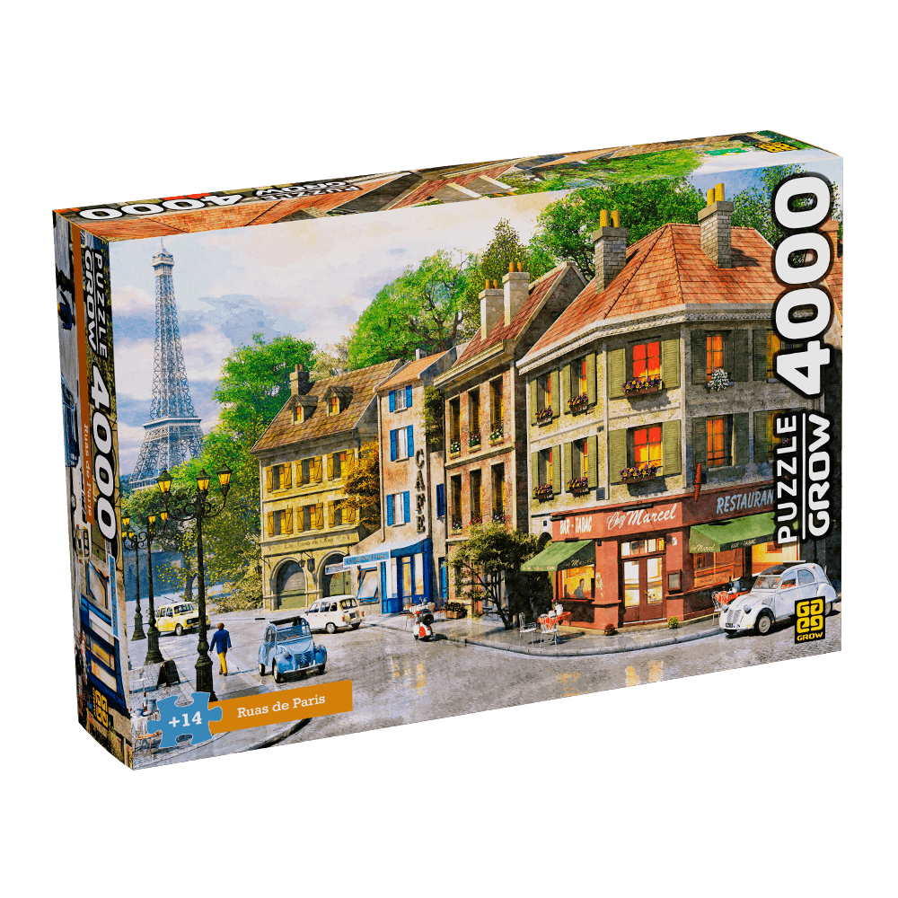 Quebra Cabeça Paisagem Paris 500pcs - Rline Shop