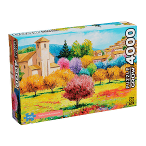 Quebra-cabeças Grow 4000 peças: Refúgio na Montanha (exclusivo ),  Multicor