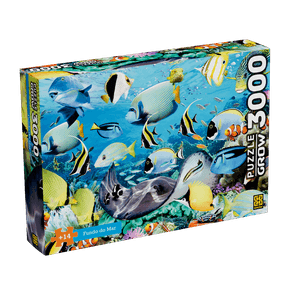 Puzzle Quebra-Cabeça No Fundo Do Oceano 60 peças - GGB - Livraria