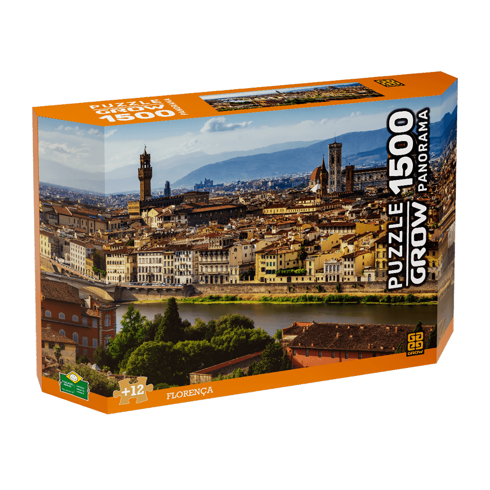 Quebra Cabeca 1000 Pecas Toscana - Grow