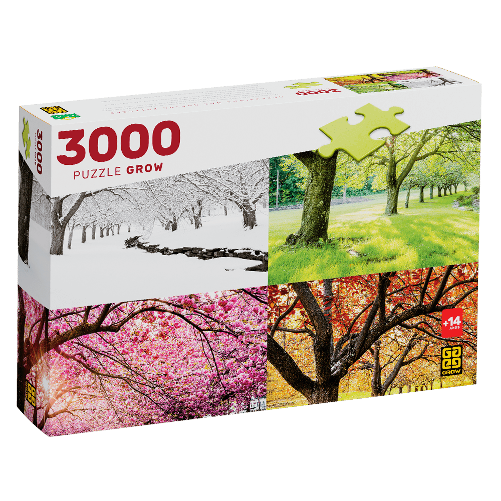 Quebra Cabeça 1000 peças - Flores do Japão