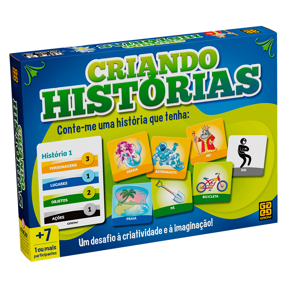 Jogo Criando Histórias - Loja Grow