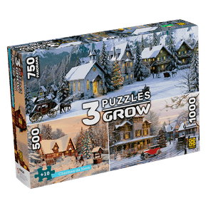 04348_GROW_Kit_Puzzle_Triplo_Charmes_Da_Neve