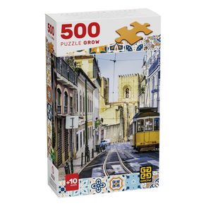 Quebra Cabeça Puzzle 500 Pçs Duplo Passeio Pela Europa Grow - Quebra-Cabeça  - Magazine Luiza