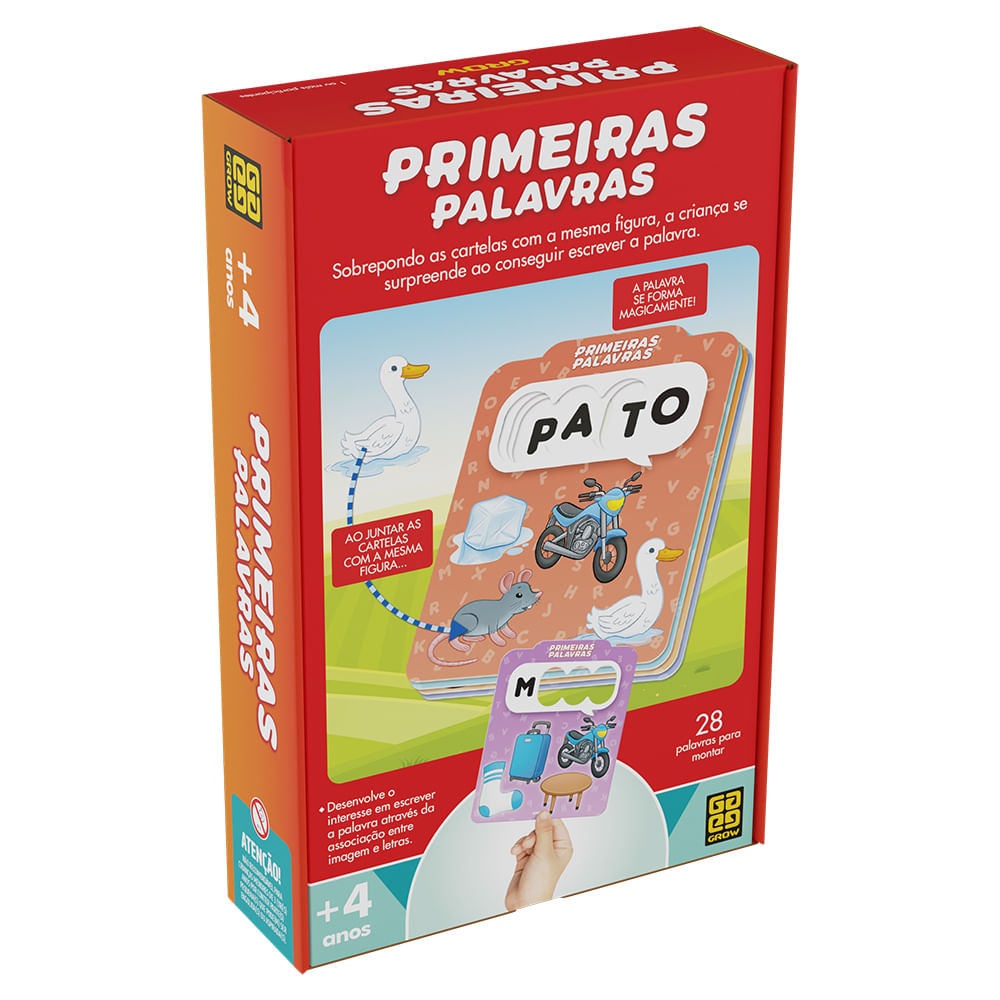 Jogo Primeiras Palavras - Loja Grow