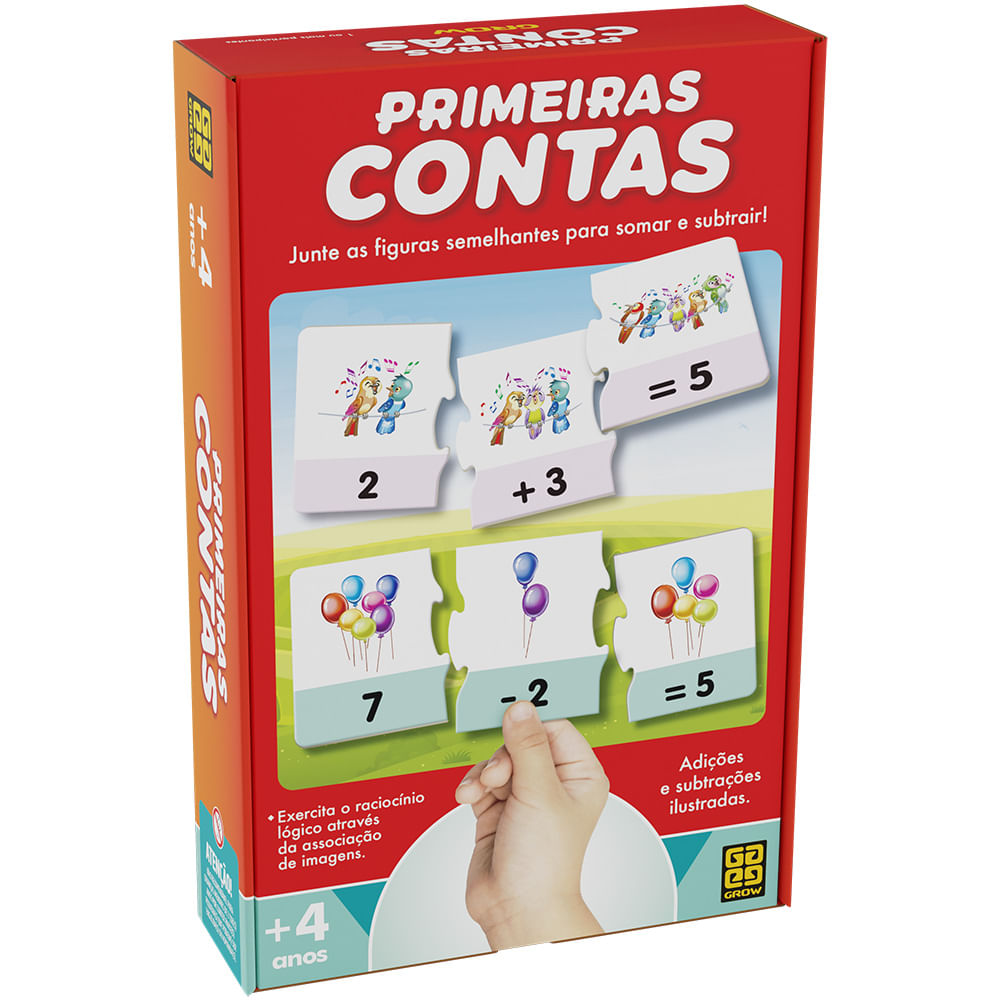 Jogo Primeiras Contas - Loja Grow