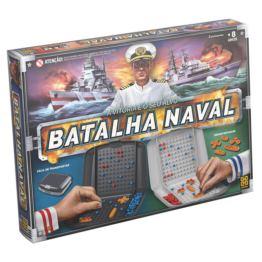 Giros Play Batalha Naval Vertical 2 Jogadores