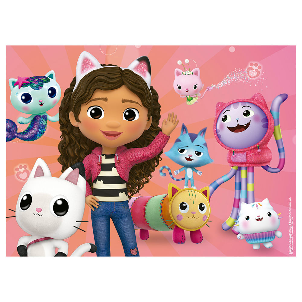 Puzzle 60 peças Gabby's Dollhouse Loja Grow