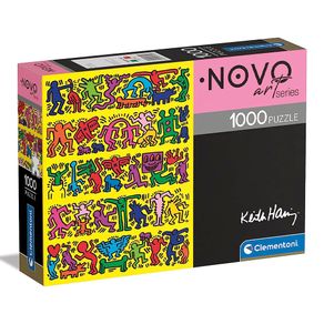 4500-Puzzle-1000-Pecas-A-Arte-de-Keith-Haring-Caixa