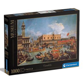 4503-Puzzle-1000-Pecas-Canaletto---O-Retorno-ao-Molo-Caixa