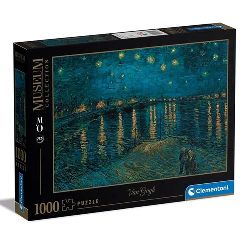 4516-Puzzle-1000-Pecas-Van-Gogh---Noite-Estrelada-Caixa