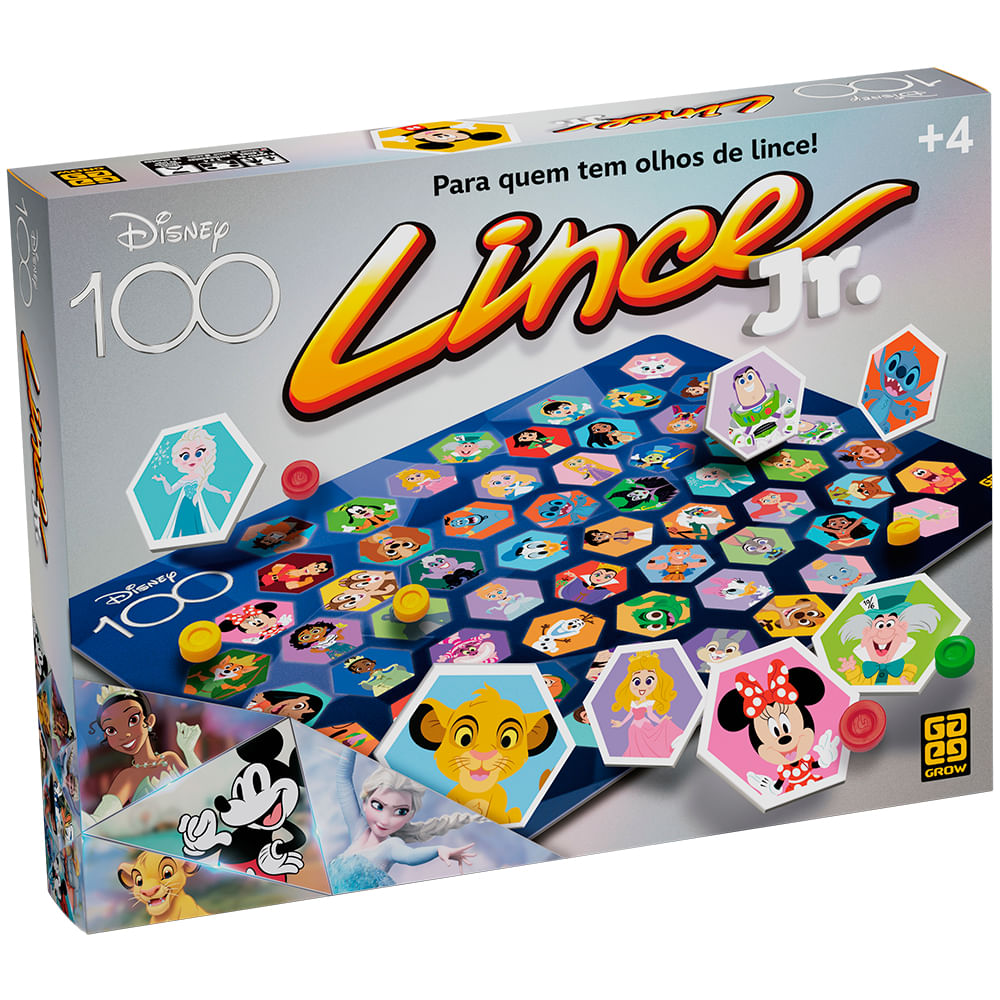 Jogo Lince Júnior - Disney 100 - Loja Grow