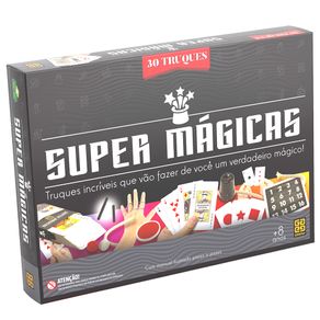 Jogo Infantil Super Mágicas Aprenda Os Truques Mágico Cartas