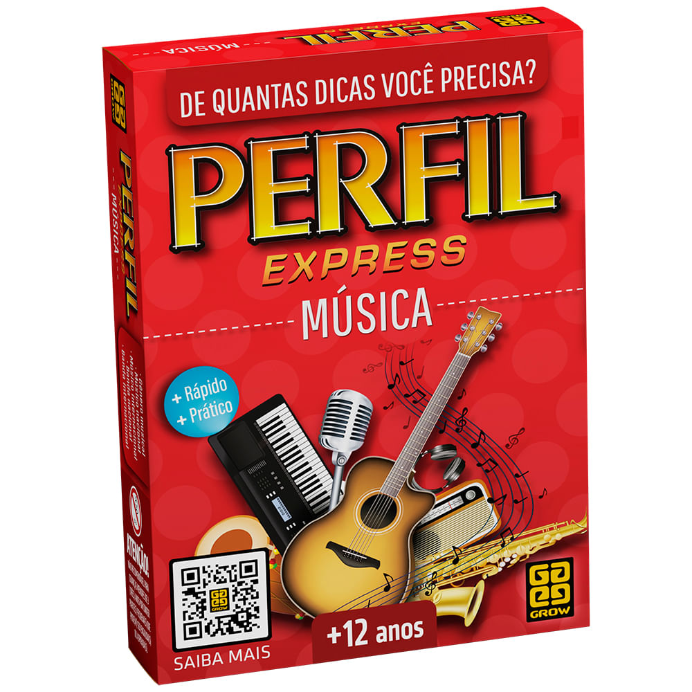 Jogo Perfil Express - Música - Loja Grow