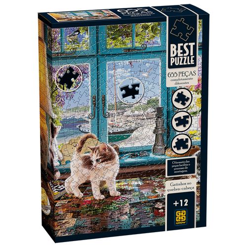 04399_GROW_P655_Best_Puzzle_Gatinhos_No_Quebra_Cabeca